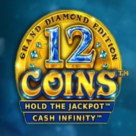 12 Coins Grand Diamond Edition casino game by Wazdan – featured logo at Casinoin Casino