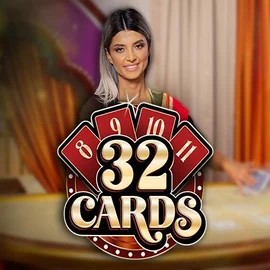 Live Casino logo of 32 Cards from Ezugi at Casinoin Casino