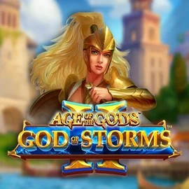 Age Of The Gods: God Of Storms 2 slot visual from Playtech available on casinoin-el.gr