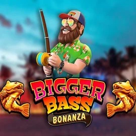 Official Slots logo: Bigger Bass Bonanza by Pragmatic Play at Casinoin Casino