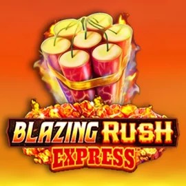 Blazing Rush Express logo by AreaVegas at Casinoin Casino