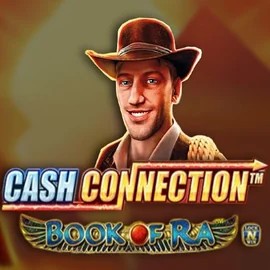 Cash Connection Book Of Ra by Novomatic, showcased at casinoin-el.gr – game logo