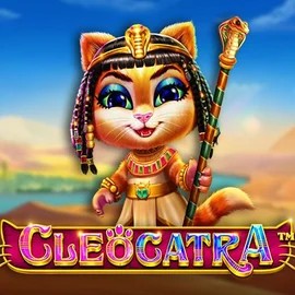 Cleocatra slot logo by Pragmatic Play at Casinoin Casino