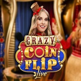 Crazy Coin Flip game by Evolution – logo hosted on Casinoin Casino