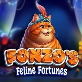 Fonzos Feline Fortunes slot logo by Pragmatic Play at Casinoin Casino