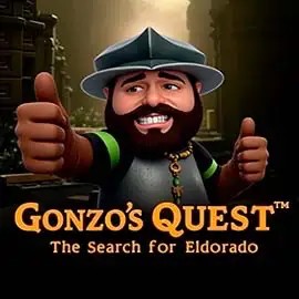 Gonzo's Quest slot icon by NetEnt, available at Casinoin Casino