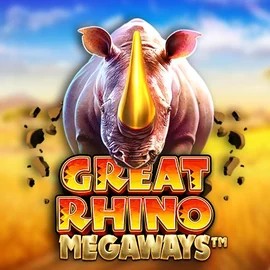 Great Rhino Megaways logo by Pragmatic Play Casinoin Casino