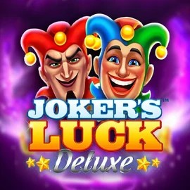 Jokers Luck Deluxe online game logo by Skywind Group on casinoin-el.gr
