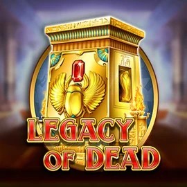 Legacy of Dead slot logo by Play’n GO at Casinoin Casino