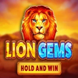 Lion Gems Hold and Win logo by Playson Casinoin Casino