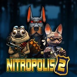 Nitropolis 2 slot logo by ELK Studios at Casinoin Casino