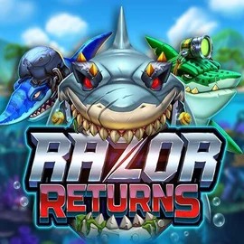 Razor Returns logo by Push Gaming Casinoin Casino