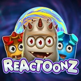 Reactoonz slot logo by Play’n GO at Casinoin Casino