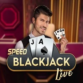 Official Live Casino logo: Speed Blackjack by Pragmatic Play at Casinoin Casino
