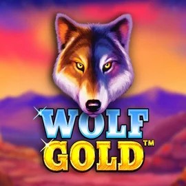 Wolf Gold slot logo by Pragmatic Play at Casinoin Casino